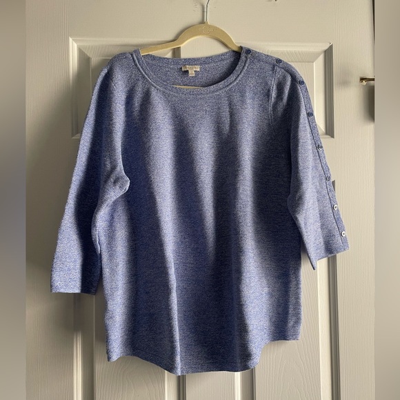 Lavender Talbots Sweater - 1X - Picture 1 of 5